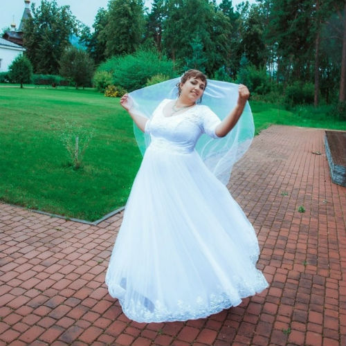 Свадебные платья для полных невест
